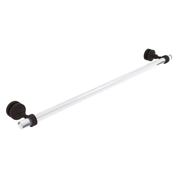 Allied Brass Pacific Grove Oil Rubbed Bronze 30-in Shower Door Towel Bar 3 Allied Brass Pacific Grove Oil Rubbed Bronze 30-in Shower Door Towel Bar
