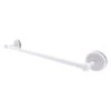 Allied Brass Monte Carlo Matte White 24-in Shower Door Towel Bar
