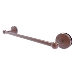 Allied Brass Monte Carlo Antique Copper 18-in Shower Door Towel Bar