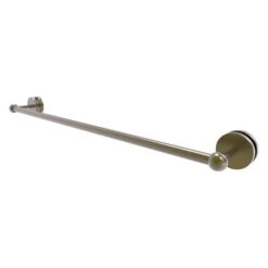 Allied Brass Prestige Skyline 30-in Antique Brass Wall Mount Single Towel Bar