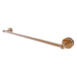 Allied Brass Prestige Skyline 30-in Brushed Bronze Wall Mount Single Towel Bar
