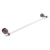 Allied Brass Clearview 30-in Antique Copper Wall Mount Single Towel Bar With Grooved Accents