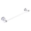 Allied Brass Clearview 24-in Matte White Wall Mount Single Towel Bar With Dotted Accents 2 Allied Brass Clearview 24-in Matte White Wall Mount Single Towel Bar With Dotted Accents -Allied Brass Sales Store 330957036 MainImage 001 l