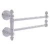 Allied Brass Dottingham Collection 2-Swing Arm Towel Rail In Satin Chrome