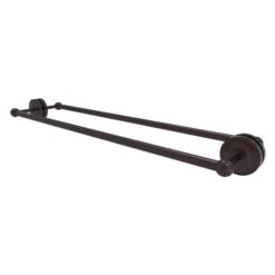 Allied Brass Prestige Regal 30-in Back To Back Shower Door Towel Bar In Antique Bronze
