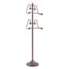 Allied Brass 49-in Antique Copper Freestanding Towel Rack