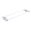 Allied Brass Clearview 30-in Back To Back Shower Door Towel Bar With Twisted Accents In Matte White -Allied Brass Sales Store 330957987 MainImage 001 l