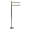 Allied Brass Antique Pewter Freestanding Towel Rack With 3 Pivoting 12-in Arms -Allied Brass Sales Store 330958281 MainImage 001 l