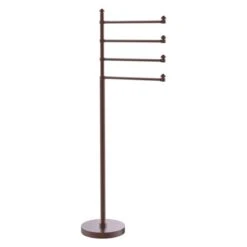 Allied Brass Southbeach Antique Copper Freestanding Towel Rack