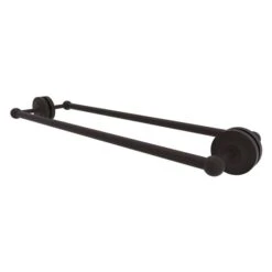 Allied Brass Prestige Regal Oil Rubbed Bronze 24-in Back To Back Shower Door Towel Bar