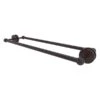 Allied Brass Prestige Skyline Venetian Bronze 24-in Back To Back Shower Door Towel Bar