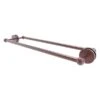 Allied Brass Prestige Skyline Antique Copper 24-in Back To Back Shower Door Towel Bar
