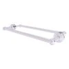 Allied Brass Waverly Place Satin Chrome 18-in Double Shower Door Towel Bar