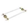 Allied Brass Pacific Grove Unlacquered Brass 18-in Double Shower Door Towel Bar With Grooved Accents -Allied Brass Sales Store 330959150 MainImage 001 l