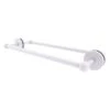 Allied Brass Prestige Skyline Matte White 18-in Double Shower Door Towel Bar