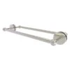 Allied Brass Prestige Skyline Satin Nickel 18-in Double Shower Door Towel Bar
