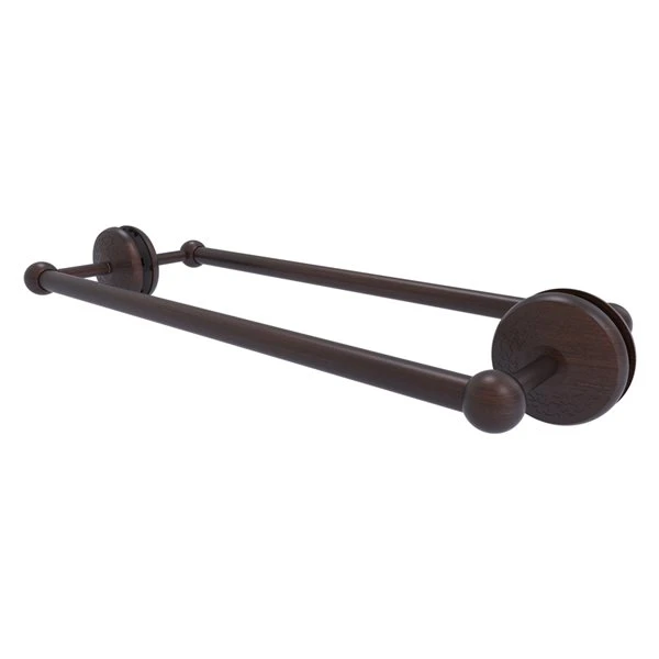 Allied Brass Monte Carlo Venetian Bronze 18-in Double Shower Door Towel Bar 3 Allied Brass Monte Carlo Venetian Bronze 18-in Double Shower Door Towel Bar