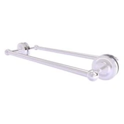 Allied Brass Prestige Regal Satin Chrome 18-in Double Shower Door Towel Bar