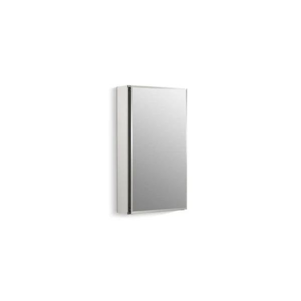 KOHLER 15-in X 26-in Surface/Recessed Mirrored Rectangular Medicine Cabinet 3 KOHLER 15-in X 26-in Surface/Recessed Mirrored Rectangular Medicine Cabinet