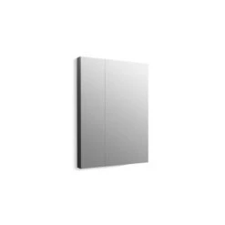 KOHLER Maxstow 30-in X 40-in Surface Dark Anodized Aluminum Mirrored Rectangular Medicine Cabinet