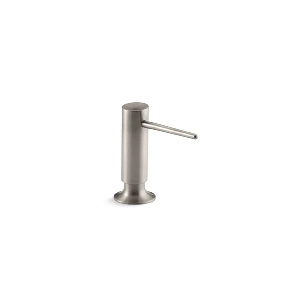 KOHLER Contemporary Vibrant Stainless Soap And Lotion Dispenser 3 KOHLER Contemporary Vibrant Stainless Soap And Lotion Dispenser