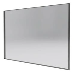 Reln 48-in Gunmetal Grey Rectangular Bathroom Mirror