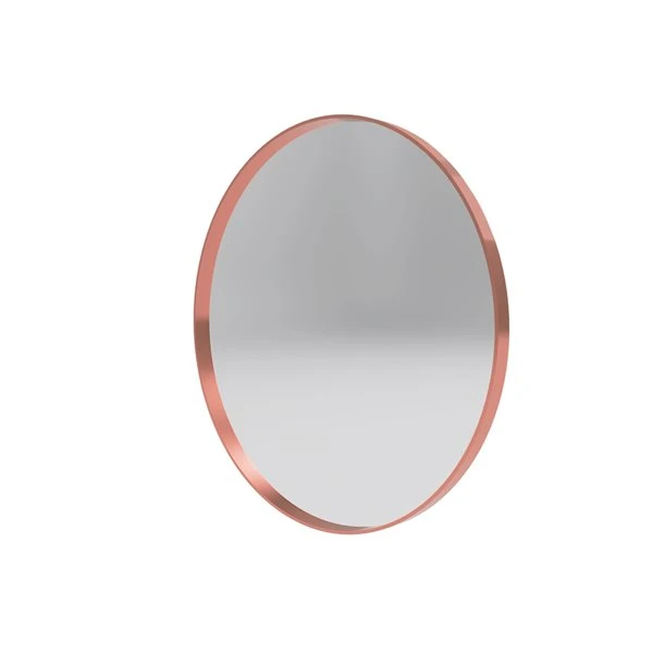 Reln 24-in Rose Gold Round Bathroom Mirror 3 Reln 24-in Rose Gold Round Bathroom Mirror