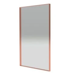 Reln 24-in Rose Gold Rectangular Bathroom Mirror
