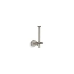 KOHLER Elate Wall Mount Brushed Nickel Single Post Toilet Paper Holder