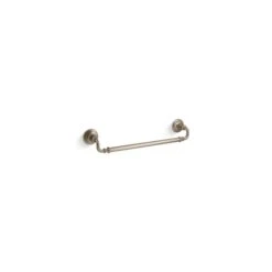 KOHLER Artifacts 18-in Brushed Bronze Wall Mount Single Towel Bar