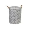 IH Casa Decor Polyester Laundry Hamper With Zipper Lid -Allied Brass Sales Store 331003506 MainImage 001 l