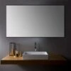 Sera Sadie 60-in Black Framed Rectangular Bathroom Mirror -Allied Brass Sales Store 331015440 MainImage 001 l