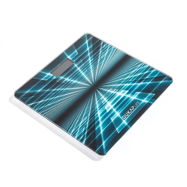 Dukap Life 400-lb Digital Tron Blue Bathroom Scale With LED Screen Display 2 Dukap Life 400-lb Digital Tron Blue Bathroom Scale With LED Screen Display