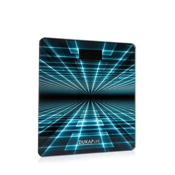 Dukap Life 400-lb Digital Tron Blue Bathroom Scale With LED Screen Display 3 Dukap Life 400-lb Digital Tron Blue Bathroom Scale With LED Screen Display - Image 2