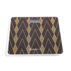Dukap Life 400-lb Digital Retro Brown Bathroom Scale With LED Screen Display