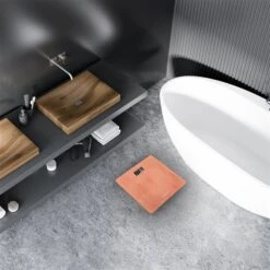 Dukap Life 400-lb Digital Rose Gold Bathroom Scale With LED Screen Display -Allied Brass Sales Store 331020592 AlternateImage5 l