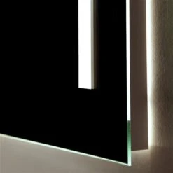 WELLFOR 20-in Lighted LED Fog Free White Rectangular Frameless Bathroom Mirror -Allied Brass Sales Store 331025028 AlternateImage4 l