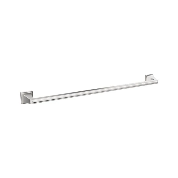 Amerock Mulholland 24-in Chrome Wall Mount Single Towel Bar 3 Amerock Mulholland 24-in Chrome Wall Mount Single Towel Bar