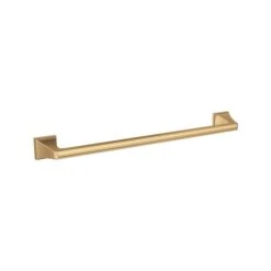 Amerock Mulholland 18-in Champagne Bronze Wall Mount Single Towel Bar