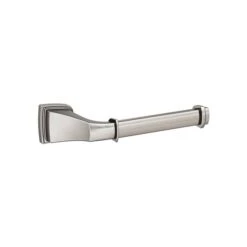 Amerock Revitalize Brushed Nickel Wall Mount Single Post Toilet Paper Holder