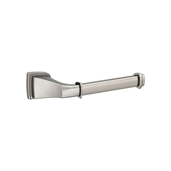 Amerock Revitalize Brushed Nickel Wall Mount Single Post Toilet Paper Holder 3 Amerock Revitalize Brushed Nickel Wall Mount Single Post Toilet Paper Holder