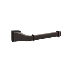 Amerock Revitalize Oil-Rubbed Bronze Wall Mount Single Post Toilet Paper Holder