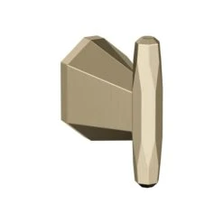 Amerock St. Vincent 1-hook Golden Champagne Towel Hook