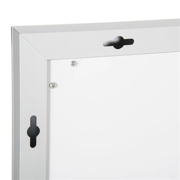 HomCom Kleankin 39.25-in Lighted LED Fog Free Silver Rectangular Bathroom Mirror 3 HomCom Kleankin 39.25-in Lighted LED Fog Free Silver Rectangular Bathroom Mirror