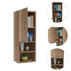 FM Furniture Milwaukee 11.8-in X 32.1-in Light Oak Rectangle Medicine Cabinet 8 FM Furniture Milwaukee 11.8-in X 32.1-in Light Oak Rectangle Medicine Cabinet -Allied Brass Sales Store 331040303 AlternateImage4 l