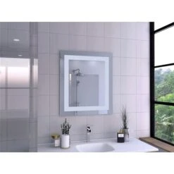 FM Furniture Wailuku 29.6-in Rectangular Frameless Bathroom Mirror 8 FM Furniture Wailuku 29.6-in Rectangular Frameless Bathroom Mirror -Allied Brass Sales Store 331040345 AlternateImage2 l