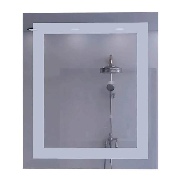 FM Furniture Wailuku 29.6-in Rectangular Frameless Bathroom Mirror 6 FM Furniture Wailuku 29.6-in Rectangular Frameless Bathroom Mirror - Image 4