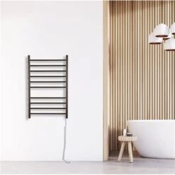 Ancona 10-Bar Wall Mount Oil-Rubbed Bronze Plug-In And Hardwired Towel Warmer -Allied Brass Sales Store 331040636 AlternateImage1 l