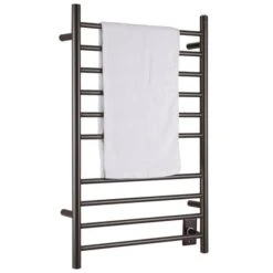 Ancona 10-Bar Wall Mount Oil-Rubbed Bronze Plug-In And Hardwired Towel Warmer -Allied Brass Sales Store 331040636 AlternateImage2 l