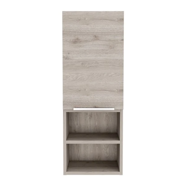 FM Furniture Ezra 11.81-in X 32.17-in Recessed Light Grey Rectangle Medicine Cabinet 6 FM Furniture Ezra 11.81-in X 32.17-in Recessed Light Grey Rectangle Medicine Cabinet - Image 4